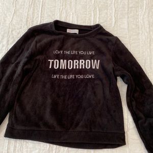 Japan brand / CECIL McBEE / back valet sweatshirt top